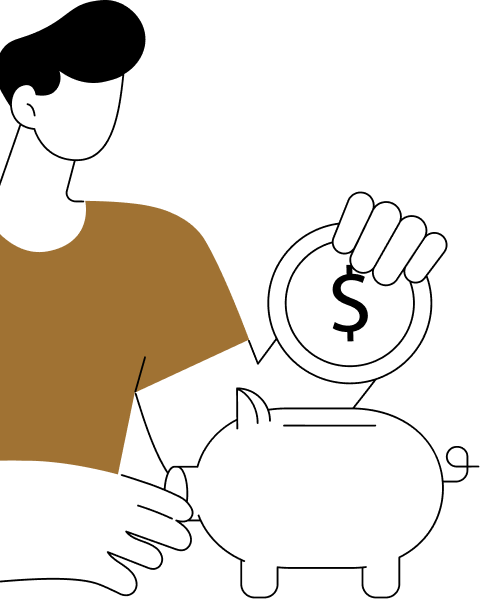 Financial security illustration